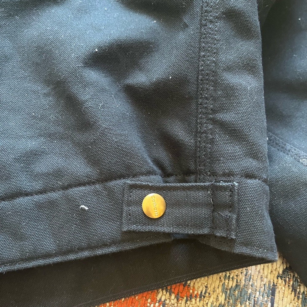 Carhartt Black Jacket Vintage J01 BLK 48 - Picture 7 of 16